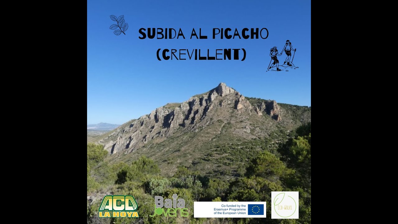 EcoWalks Subida Picacho Crevillente - YouTube