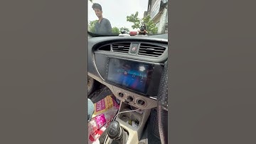 Car Android 9” music system install #caraccessories #carlover #reels