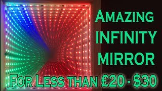 Tutorial  How to Make an Infinity Mirror for less than $30 £20