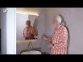 Appliquer Du Béton Ciré Sur Un Mur Et Un Plan Lavabo Tuto Bricolage Avec Robert 