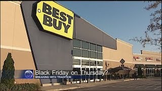 Black Friday on Thursday?