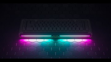 [Custom Keyboard] AEROBOARD70-Concept rendering trailer