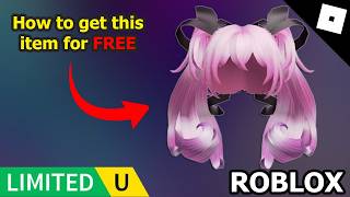 FREE UGC LIMITED - HOW TO GET UGC Idol Swirly Pink Hair in Medal Hub screenshot 3