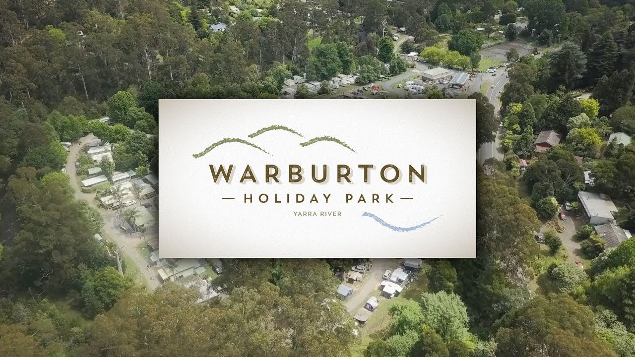 Warburton Holiday Park from Above Drone View YouTube