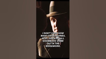 You wouldn’t even give the Godfather face.