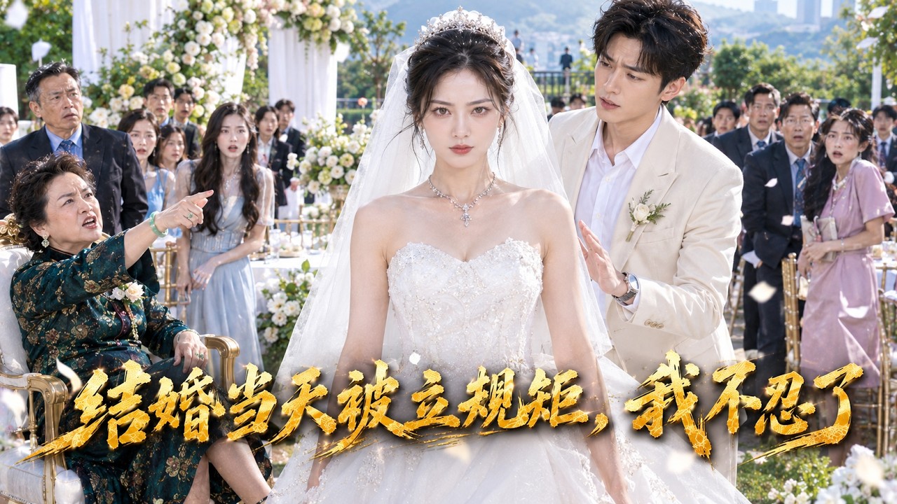 #婚禮當天就被立規矩！婆家逼遠嫁新娘下跪擦鞋，媽寶丈夫冷眼旁觀，她不再忍讓，布下圈套讓惡婆家付出代價！#drama #短剧 #爽文 #打脸 #ai