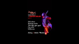 NEW GUITAR PACK 6 // 7 ANGELUS APATRIDA SOLOS VOL 2 (MARCH SPECIAL PRICE)