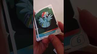 KAYOU My Little Pony Friendships Begin TCG - Rainbow Dash Deck Unboxing @thegeekiary