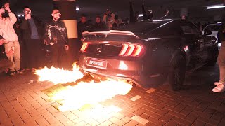 CRAZY Night Meet 2024 - Burnouts, BIG Flames, Loud Sounds, ...