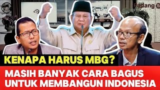 "DISKUSI PANAS! KENAPA HARUS MBG? PADAHAL MASIH BANYAK CARA LAIN MEMBANGUN INDONESIA. Purbaya pusing