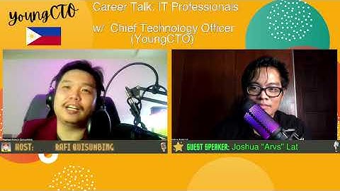 IT Career Talk: Chief Technology Officer (YoungCTO) Joshua Arvin "Arvs" Lat