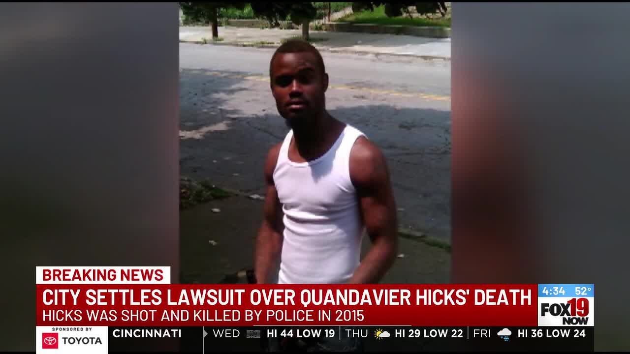 Cincinnati settles lawsuit over deadly shooting with police
