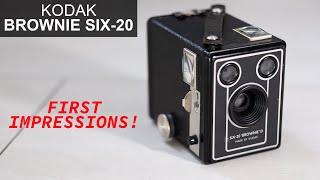 My First Experience of Using the Kodak Brownie Six-20