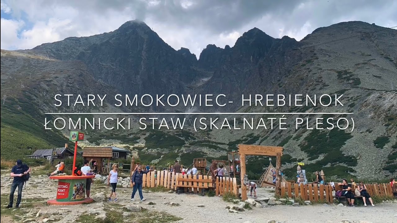 Hrebienok- Łomnicki Staw (Skalnaté pleso), Magistrala Tatrzańska, Słowacja, Tatry 2019