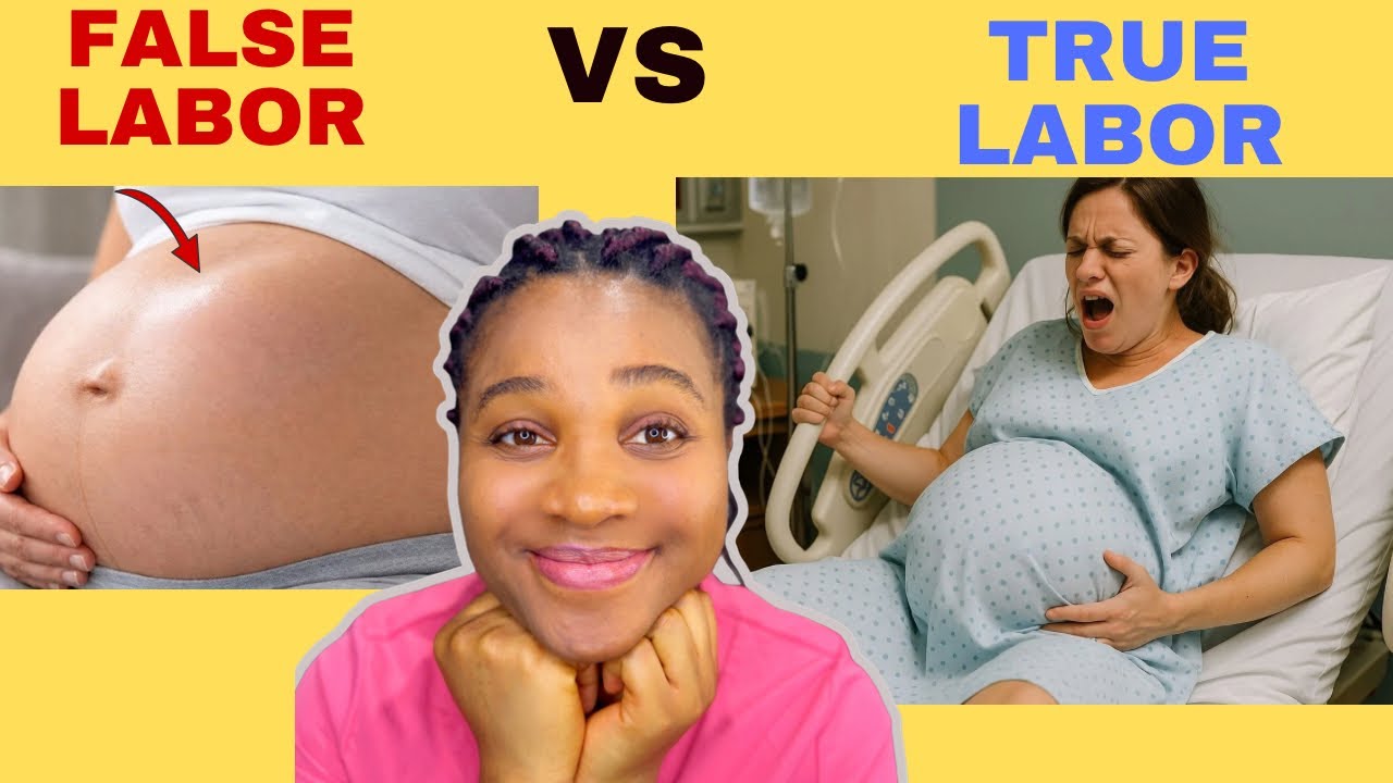 Как отличить ложные роды от настоящих?