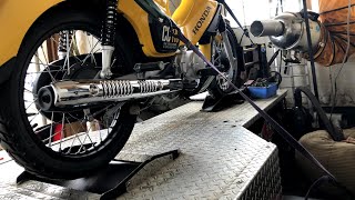 ASMR DYNOJET CROSSCUB110  DynoRun