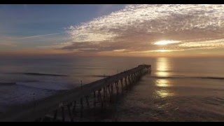 Wrightsville Beach Sunrise Aerials - 4K Video