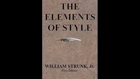 The Elements of Style Audiobook