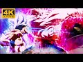 GOKU MASTERED ULTRA INSTINCT VS FULL POWER JIREN{4K ULTRA HD}