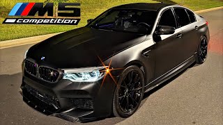 BLACKED OUT 2019 BMW M5 COMPETITION NIGHT DRIVE...STAGE 2 (HYPERVIEW POV)