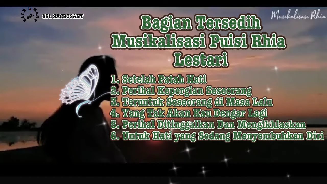 Tanpa Iklan Kumpulan Musikalisasi Bagian Tersedih dari Musikalisasi Puisi Rhia Lestari