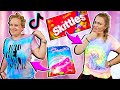 SKITTLES & BRAUSE TIE DYE EXPERIMENT! Wir testen den Trend