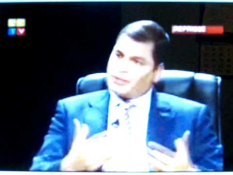 presidente Correa , est usted leyendo a Marx ? - Domingo 9 Nov-08