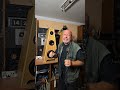 LIVE CAM 90s Vintage Rare Unique PYRAMID SPEAKERS TESLA TVM BASS SPEAKER