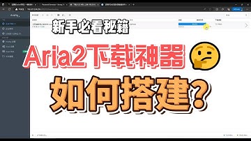 【超酷Docker项目】一键安装Aria2 + AriaNg + FileBrowser，实现离线下载、文件管理、在线播放等功能。