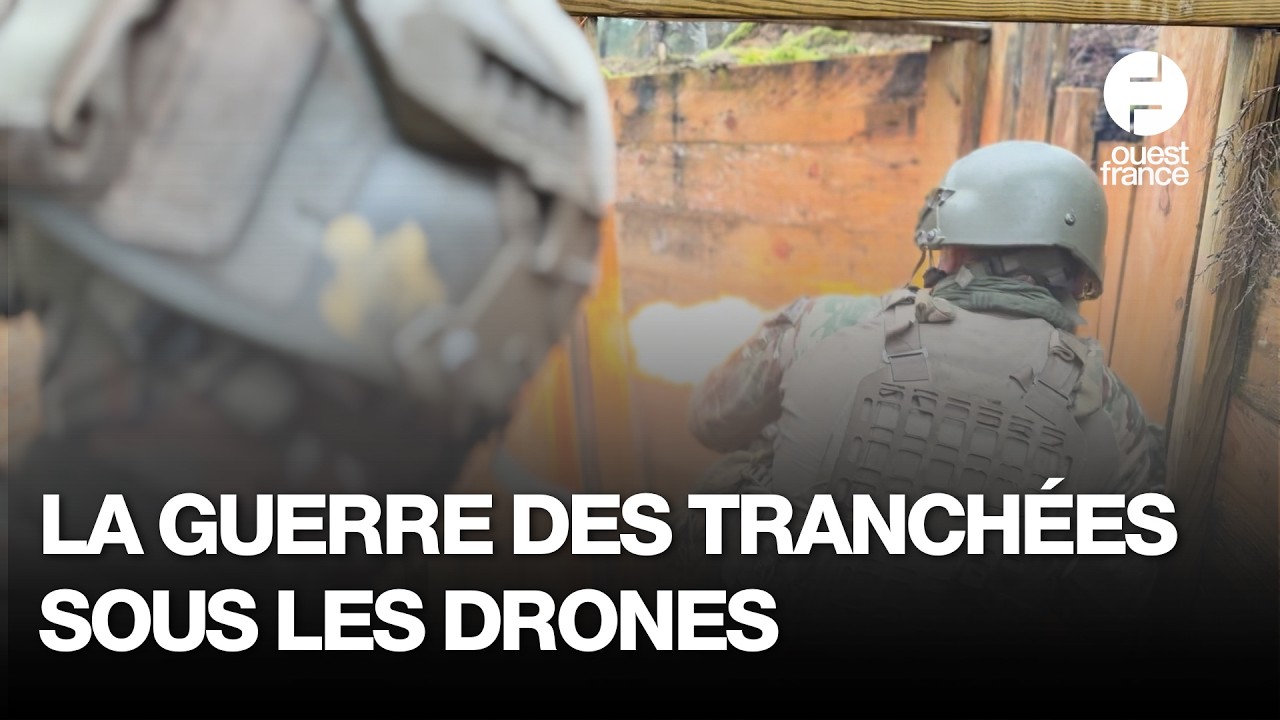 « On joue notre vie sur une seule cartouche » : entraînement au cœur des tranchées sous les drones