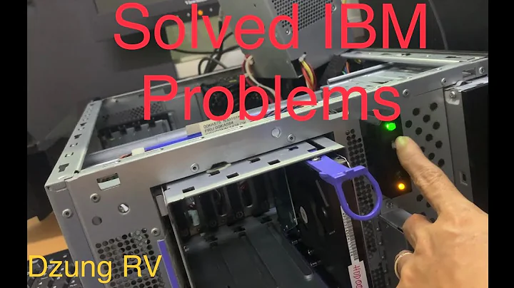 Solved IBM X3100 M4 Server error: System Board Error and Orange light blinking