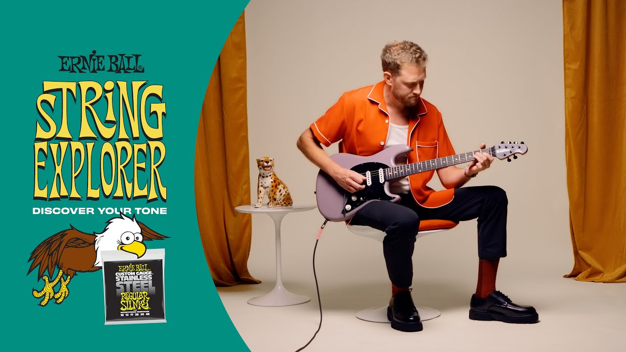 Ernie Ball String Explorer: Electric Stainless Steel Flatwound SSS ...
