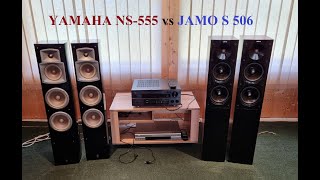 Битва колонок Yamaha NS-555 vs Jamo S506 и Yamaha RX-V1200 - любительский обзор от Макса