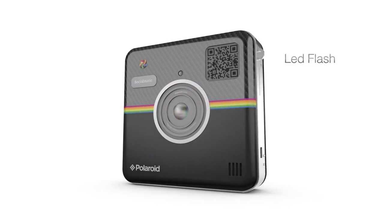 Polaroid представила ретро-фотоаппарат на Android. Фото.