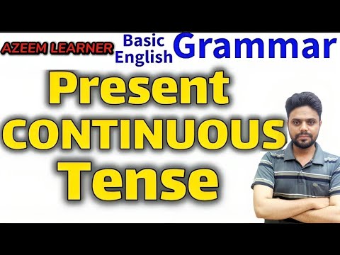 सीखें Present Continuous Tense with Examples | Present Progressive ...