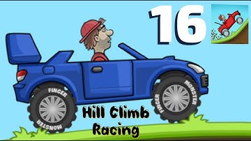 Hill Climb Racing - Gameplay Walkthrough Part 16 - Rally Car  | Android , iOS | Nonari Player |