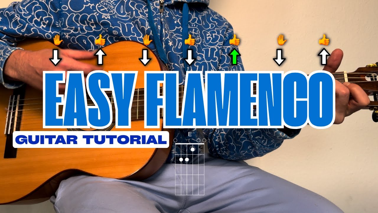 Easy flamenco guitar tutorial