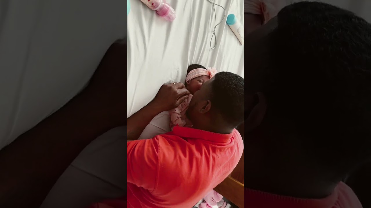 "Sweet Father-Daughter Moment: A Kiss for Dad 👨 Hannah" 