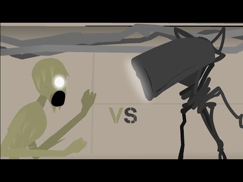 Skin stealer vs Bacteria or Howler|The backrooms|SN/Stick nodes animation|Lil lazy also really sus