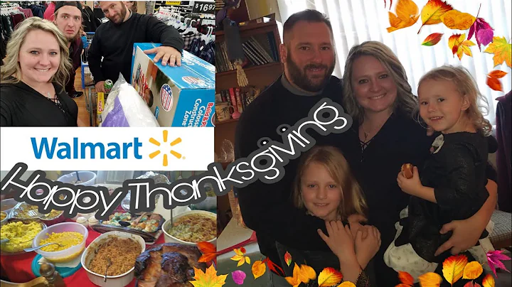 Happy Thanksgiving | Start of Vlogmas | Walmart Black Friday