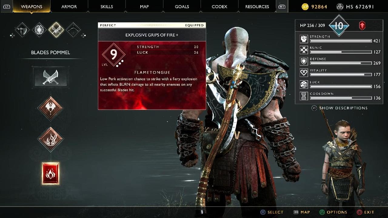 God of War 2018 Furious Immolation Build YouTube