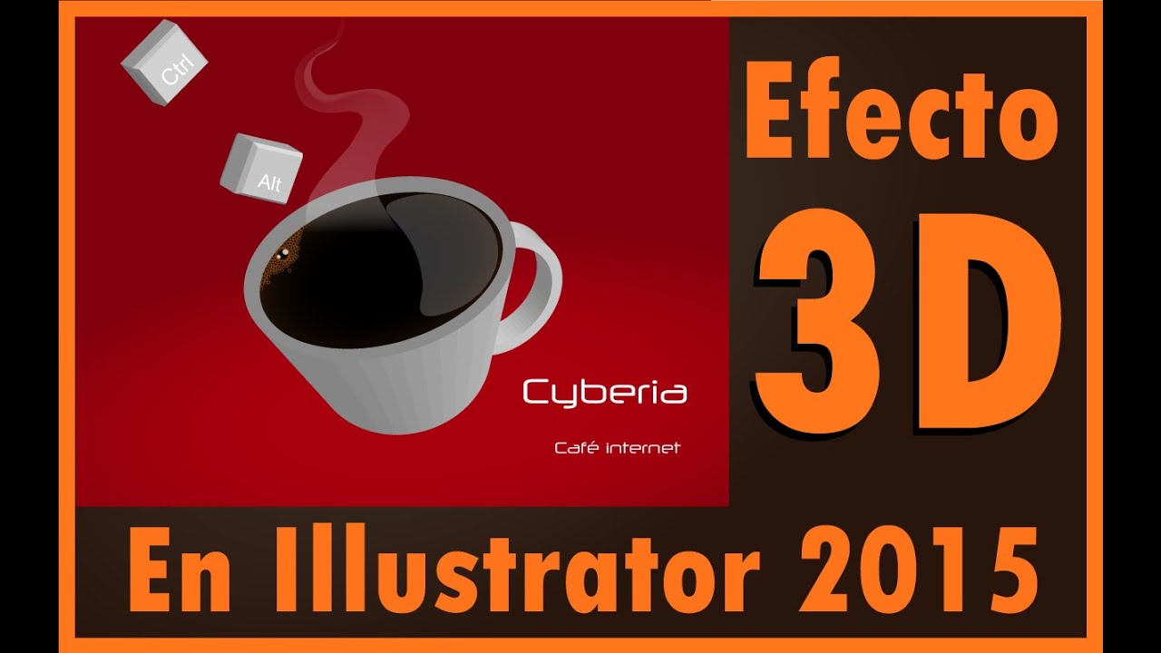 como-usar-el-efecto-3d-en-illustrator-cc2015-youtube