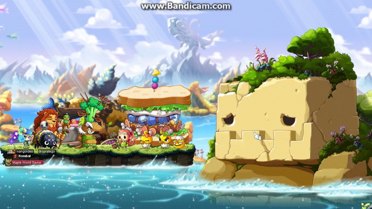 Islands quests. MAPLESTORY Pink Bean avatar.