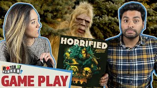 Horrified: American Monsters - Game Play - Hunting Bigfoot!