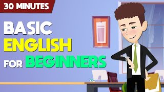 Basic English For Beginners | A Day In The Office | Real Life English Conversations