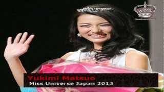 Yukimi Matsuo crowned Miss Universe Japan 2013