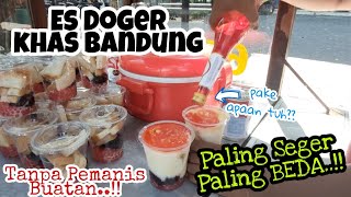 Es Doger khas Bandung. Kok Rasanya Beda?? Ratusan Gelas Ludes.. || Kuliner Surabaya