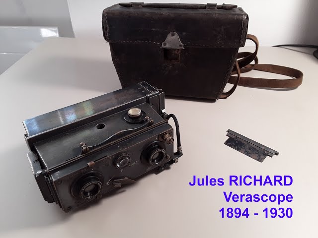 Appareil Photo Stéréoscopique Verascope Jules Richard - 38114 (très Bon état)