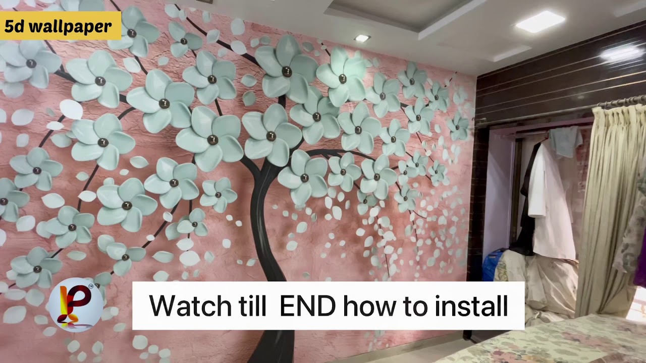 Latest 5D Wallpaper For Bedroom | Paradise Decor | Latest 5D Wallpaper For  Bedroom Living Room 2021 - Youtube