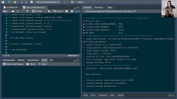 Strong-style pair-programming: Submitting an R package to CRAN